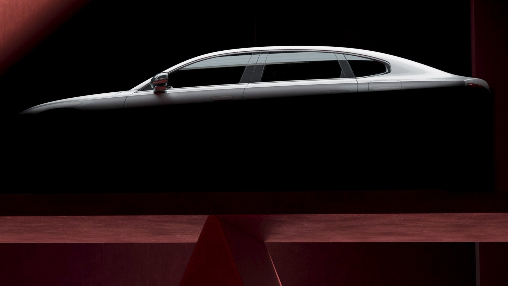 Volvo ES90 i profil