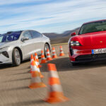 Nio ET7 Porsche Taycan