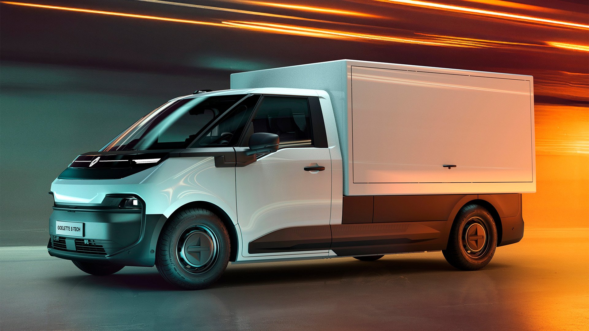 Renault Goelette fotad snett framifrån.