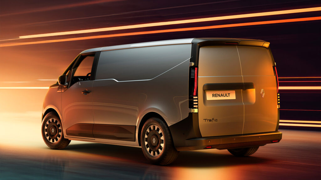 Renault Trafic E-Tech Electric. 
