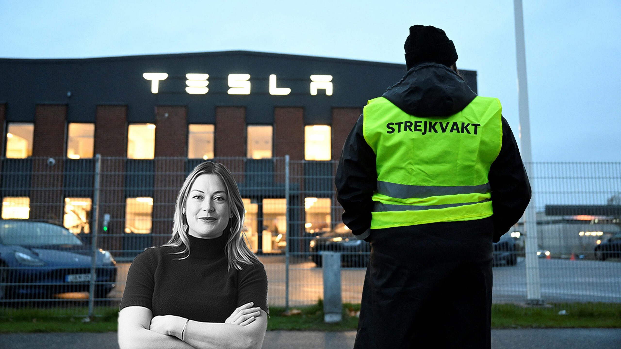 Tesla strejk Julia